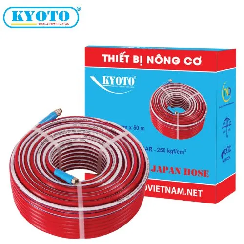 Dây Phun Thuốc Trừ Sâu 8.5mm KYOTO Màu Đỏ